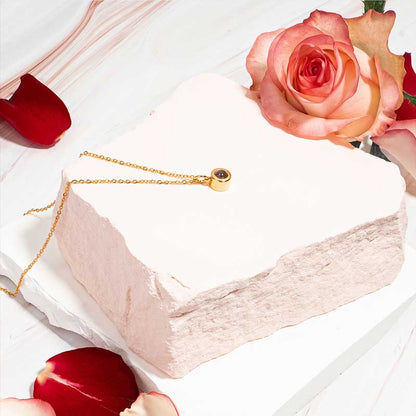 Collier photo personnalisé - Un souvenir éternel