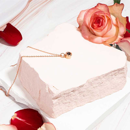 Collier photo personnalisé - Un souvenir éternel